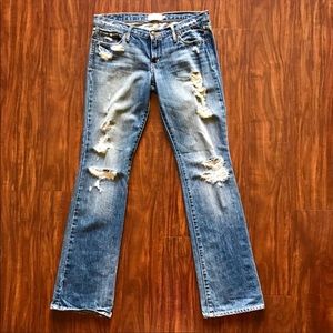 Abercrombie and Fitch bootcut Emma jeans size 4